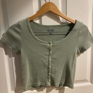 John Galt Zelly Short Sleeve Top, Medium